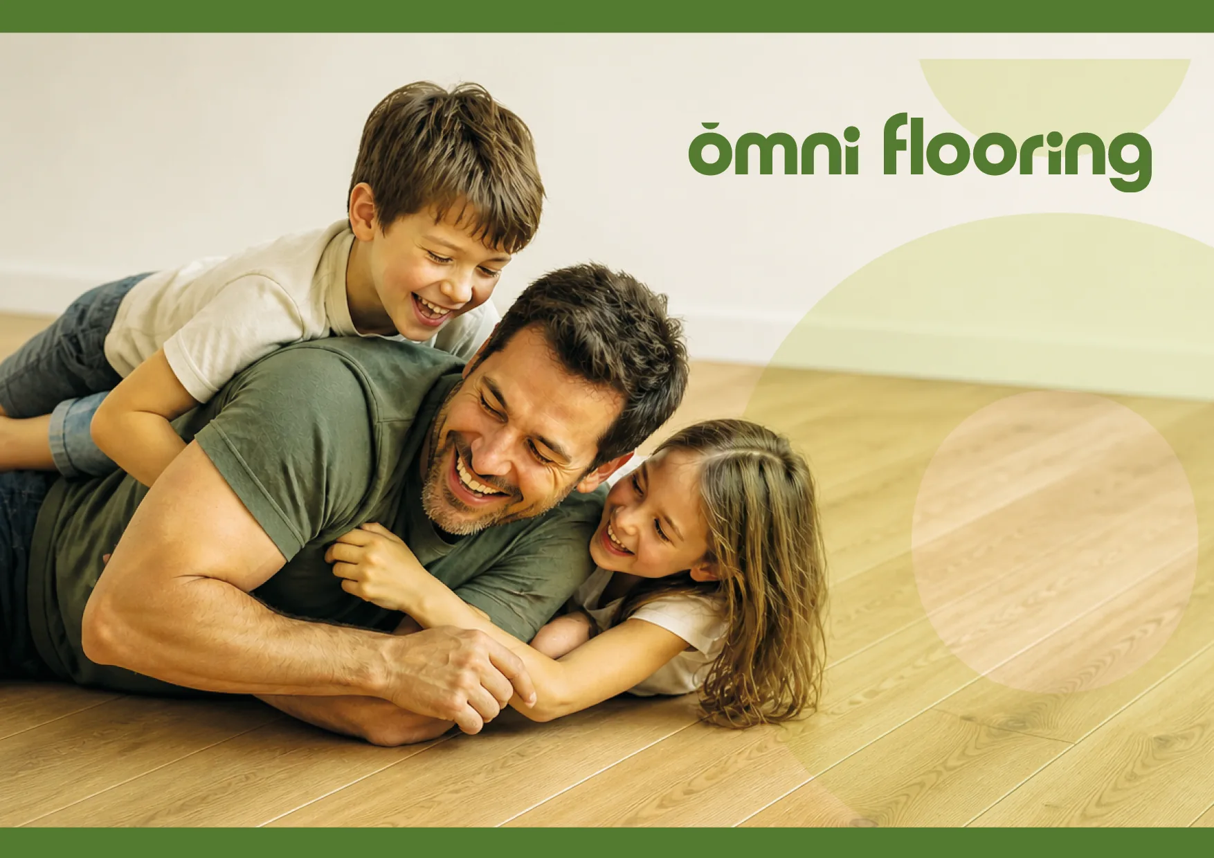 Omni Flooring brand guidelines page
