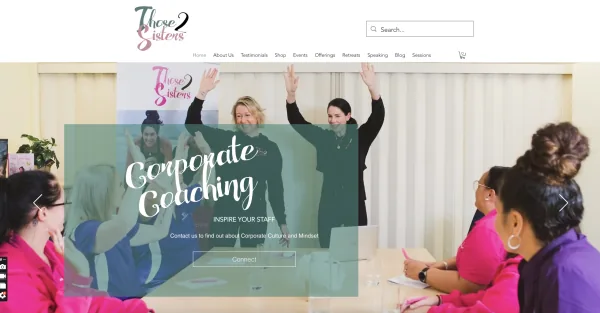 Those Sisters brand before the rebrand